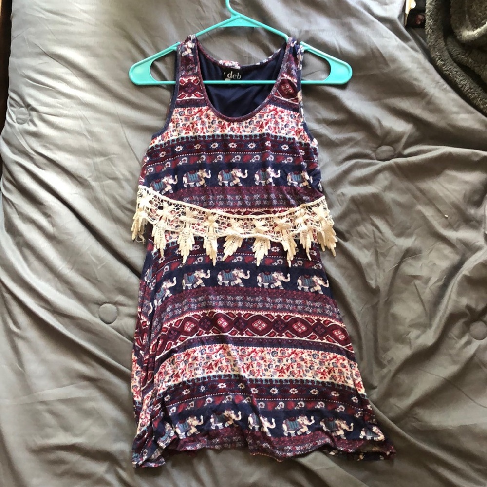 Boho short dress